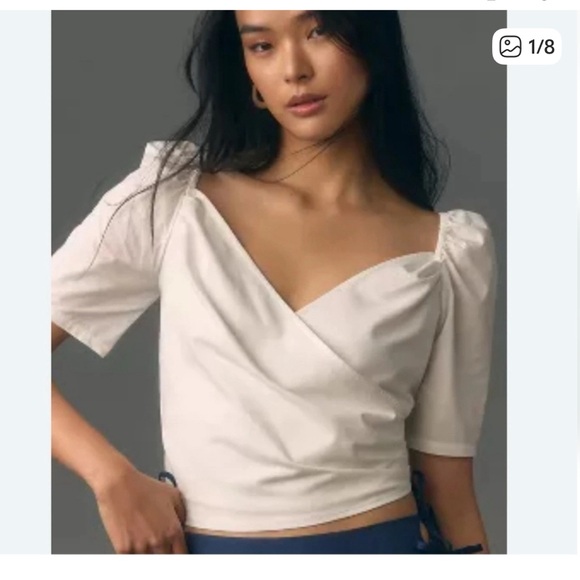 Anthropologie Tops - Anthropologie Wrap Blouse